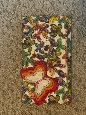 Claire's Multicolor Butterfly Wallet
